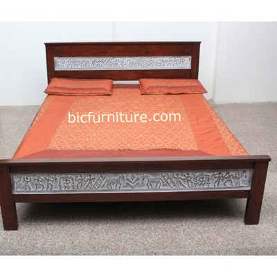 Wooden Bed 110