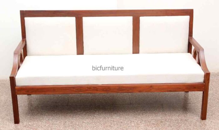 Contemporary wooden sofa set in Teakwood 4