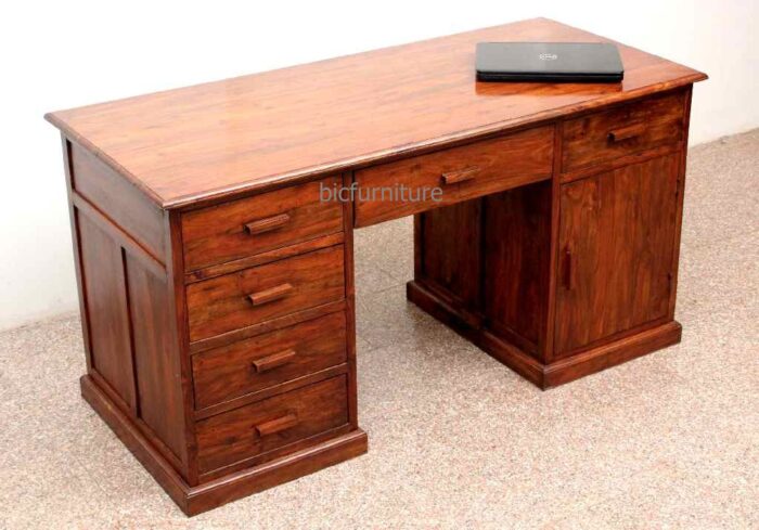 Large wooden office writing table 2