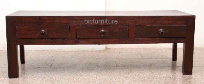 Sleeperwood bench table in wood 2