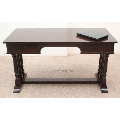 Solid wood sturdy writing table 1