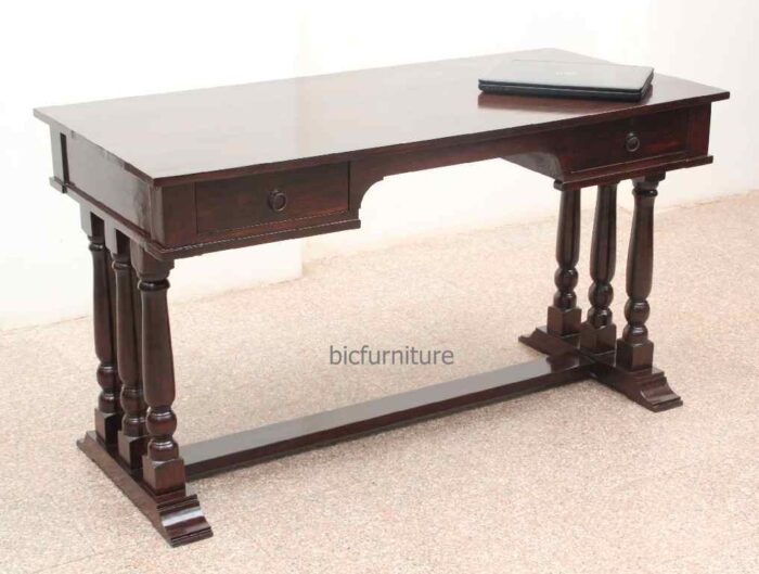 Solid wood sturdy writing table 2