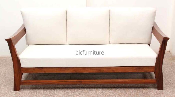 Spaceous wooden sofa set in Teakwood 3