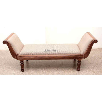 Teakwood divan sofa set 1