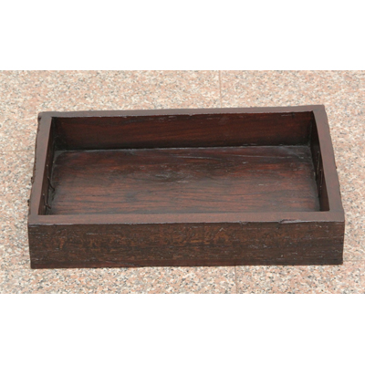 Sleeper wood serving tray Wooden tray 1