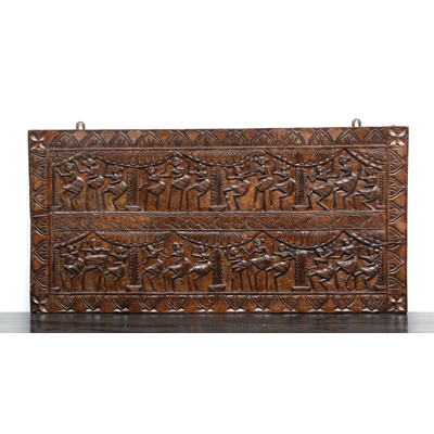 Wooden carved panel 1