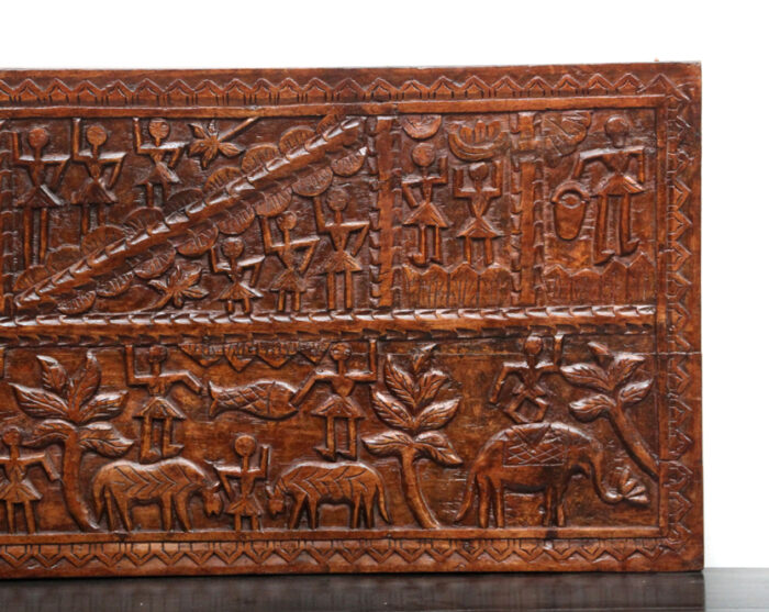 Wooden carved panel 5