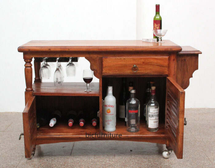 wooden  bar cabinet 2
