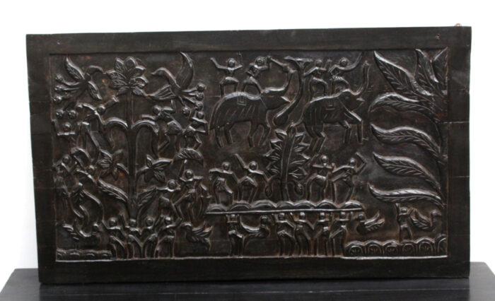 wooden carved panel 2