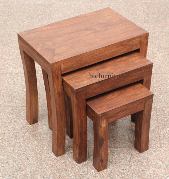 wooden nest tables 2
