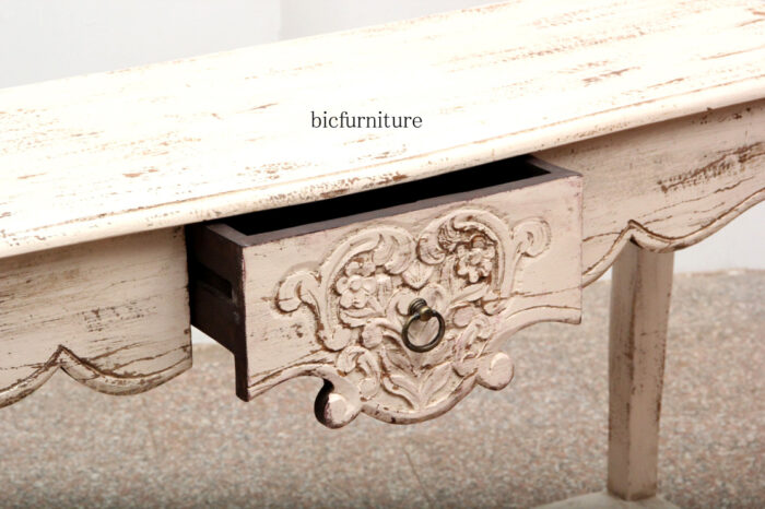 wooden painted console table3