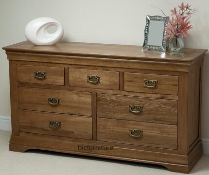 teakwood chest of drawers dressser 1