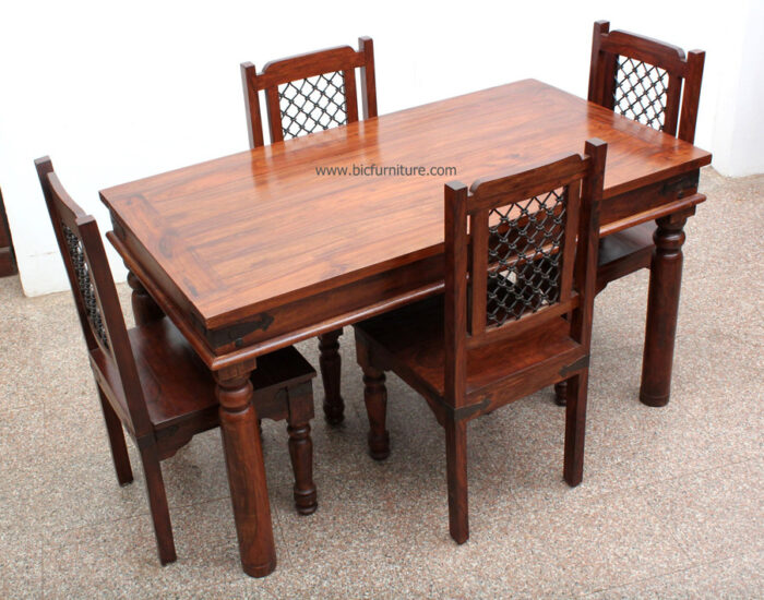 4  seater  jali  chair  dining 4