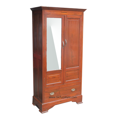 wooden cupboard mirror 3
