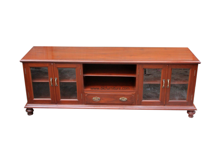 wooden low tv cabinet 2