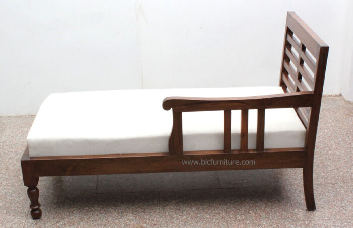 Chaise lounge in teak wood 2