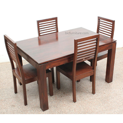 modern wood dining set 1