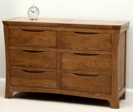 Spaceous 6 drawer chest of drawers 11
