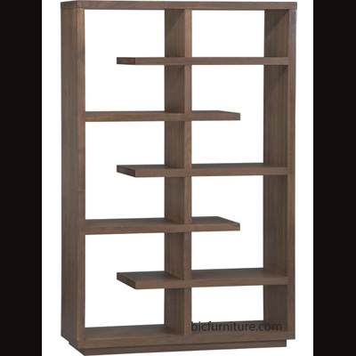 open bookshelf rack wooden1