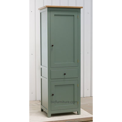 teak painted single door cabinet1