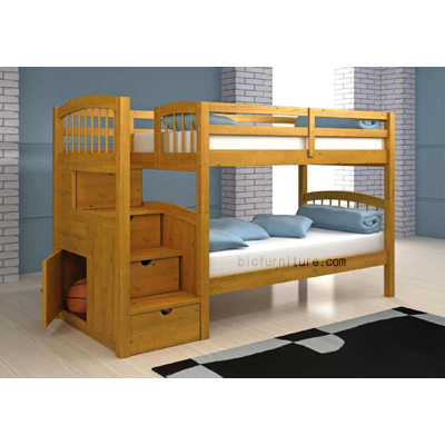 bunk bed kids Teak Plywood copychd71