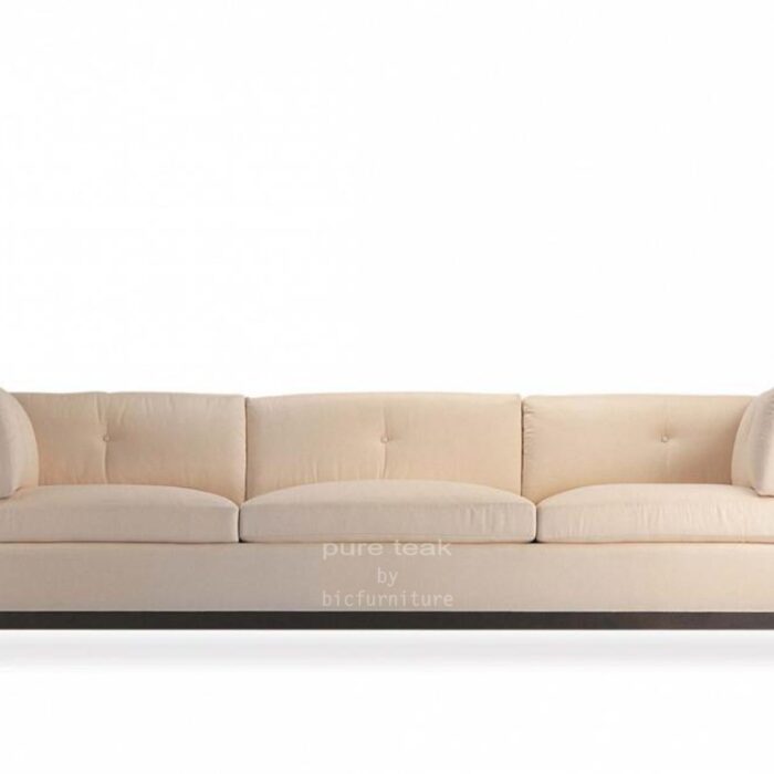 Low teak sofa set