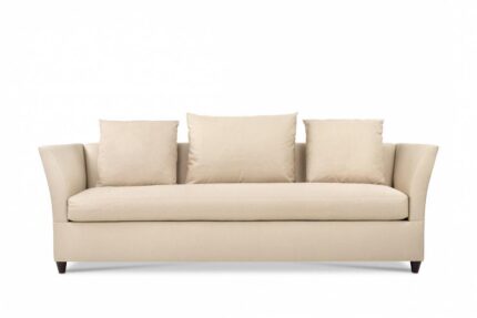 upholstered Teak sofa