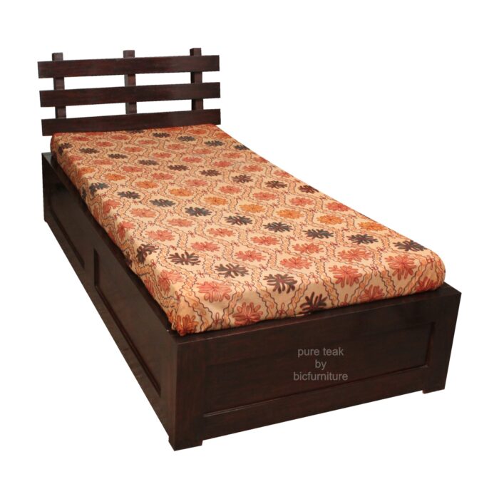 modern teakwood bed