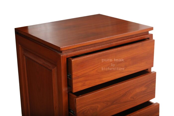 teak chest of drawer