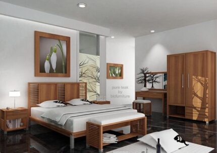teakwood bedroom set