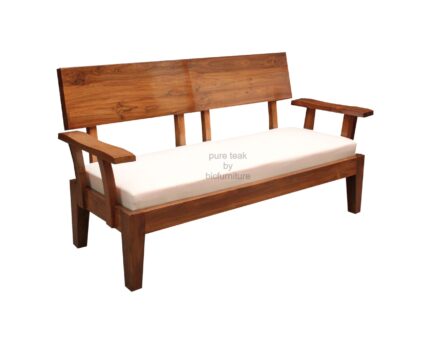 wooden sofa set 2seater