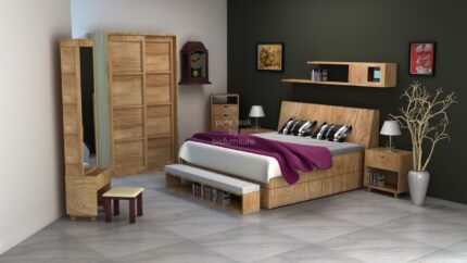 Complete wooden vedroom furniture