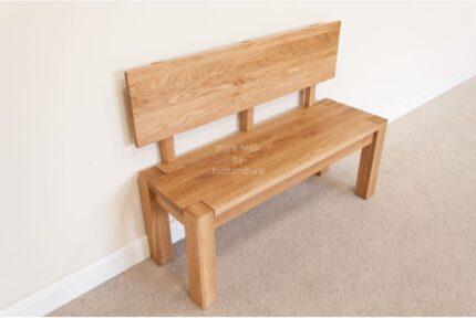 teakwood 2 seater bench