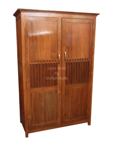 wooden 2 door wardrobe