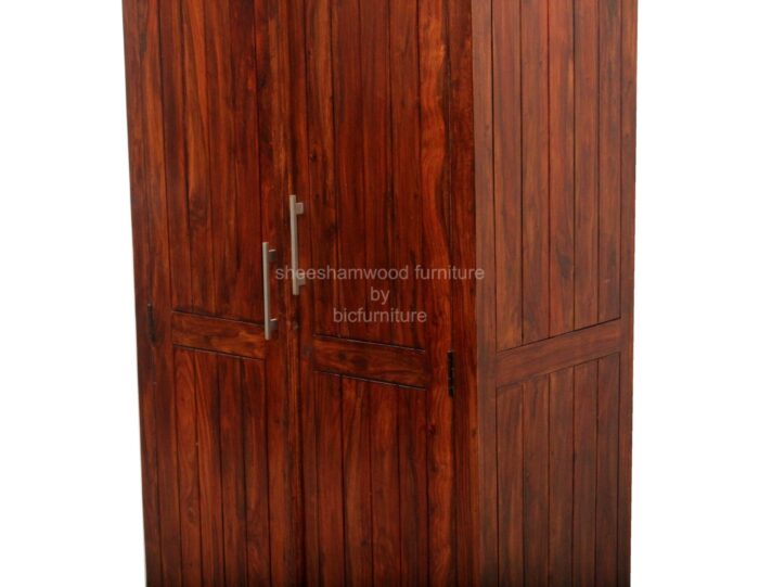 sheesham wood wardrobe