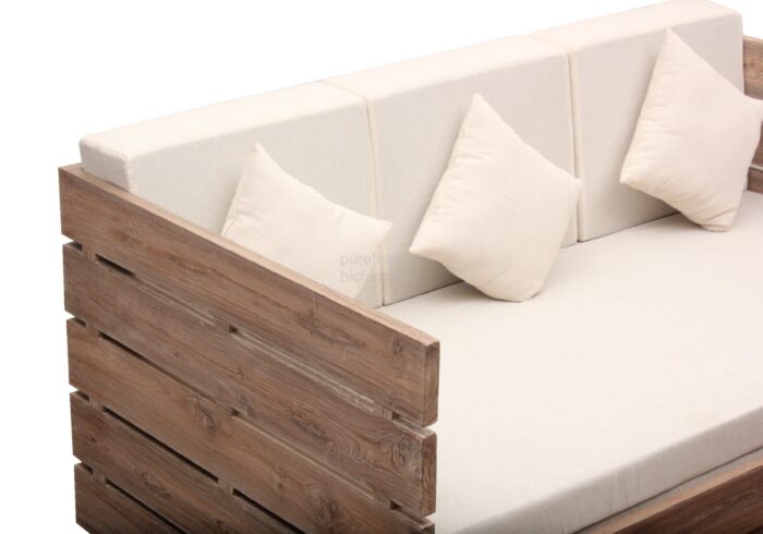 Pure wood sofa cum bed