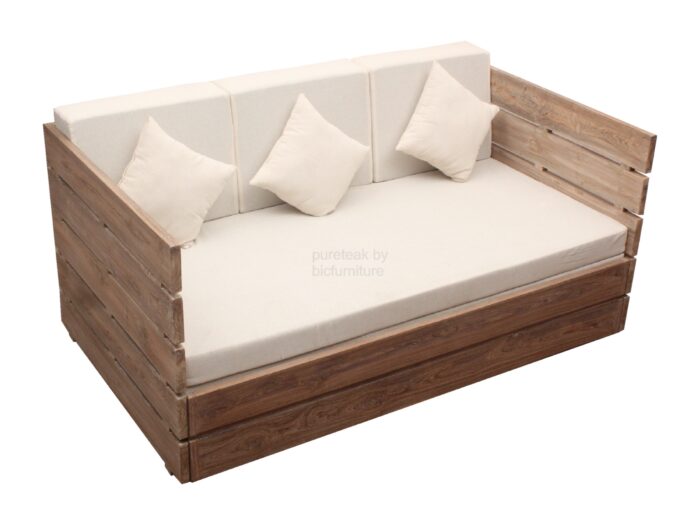 wooden pull out bed 2