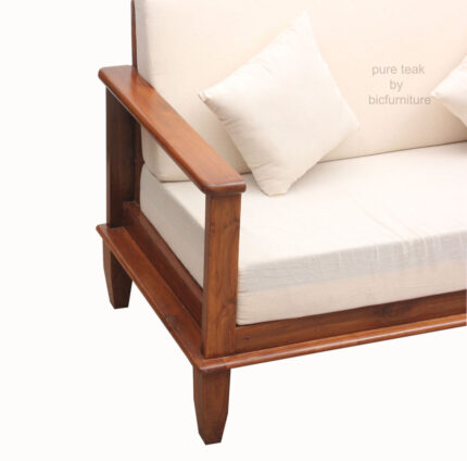 Mumbai 3 seater teak wood sofa2