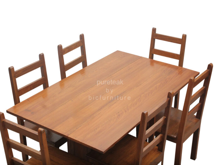 Teak wood 6 seater dinning table1