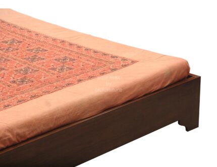 designer teak wood bed