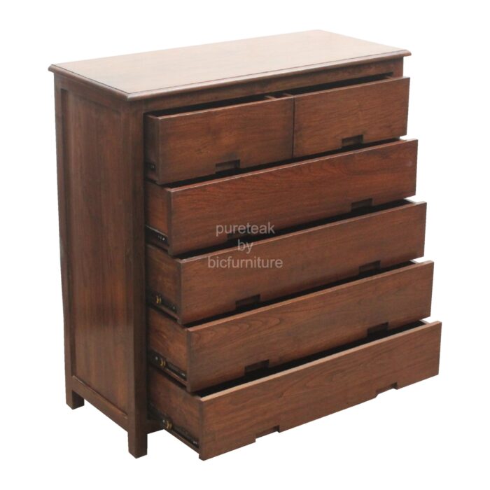 modern solid wood chest of drawers with deep storage drawers