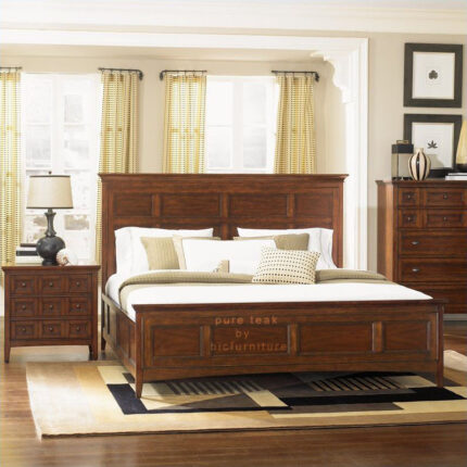 Bed room set in pure teak wood for mumbaikar
