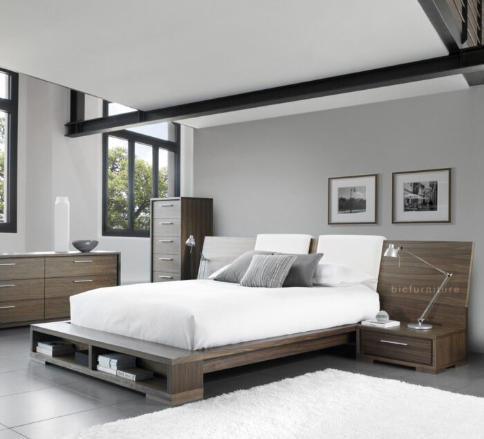 Modern design bed room set for mumbaikar
