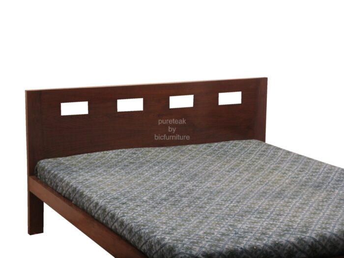 teak wood double bed pune
