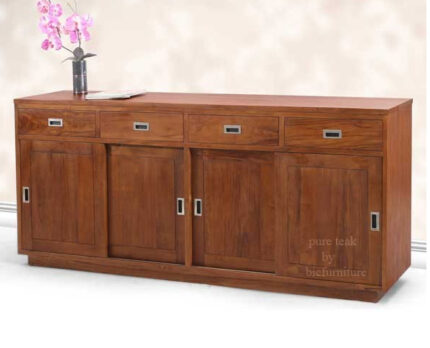 Wooden 4 door 4 drawer sideboard1