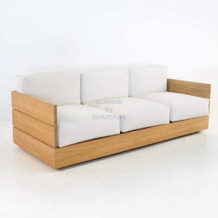 3 Seater Sofa With In Strip Design