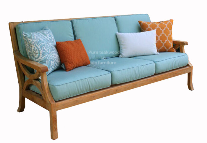 Sofa set in teakwood