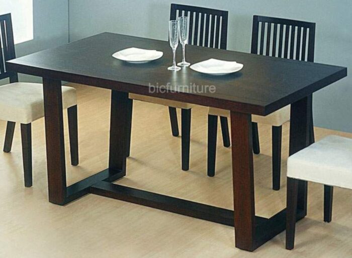 Pure teak dining table classic look
