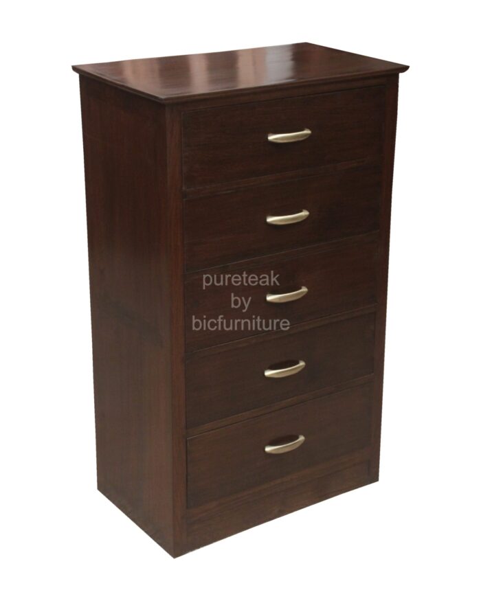 Teakwood chest of drawer