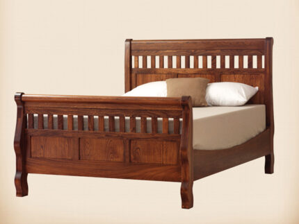 oakwood bed without storage 1